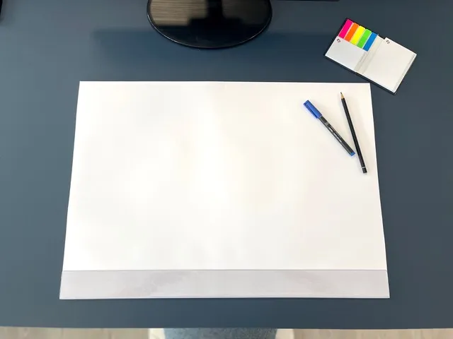 Papier Schreibtischunterlagen